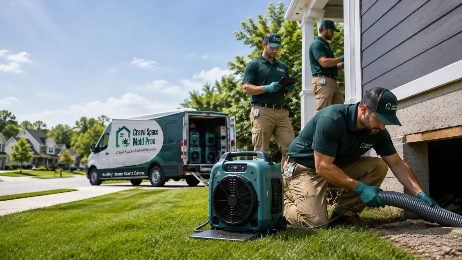 Crawl Space Mold Removal in Eddyville, IA